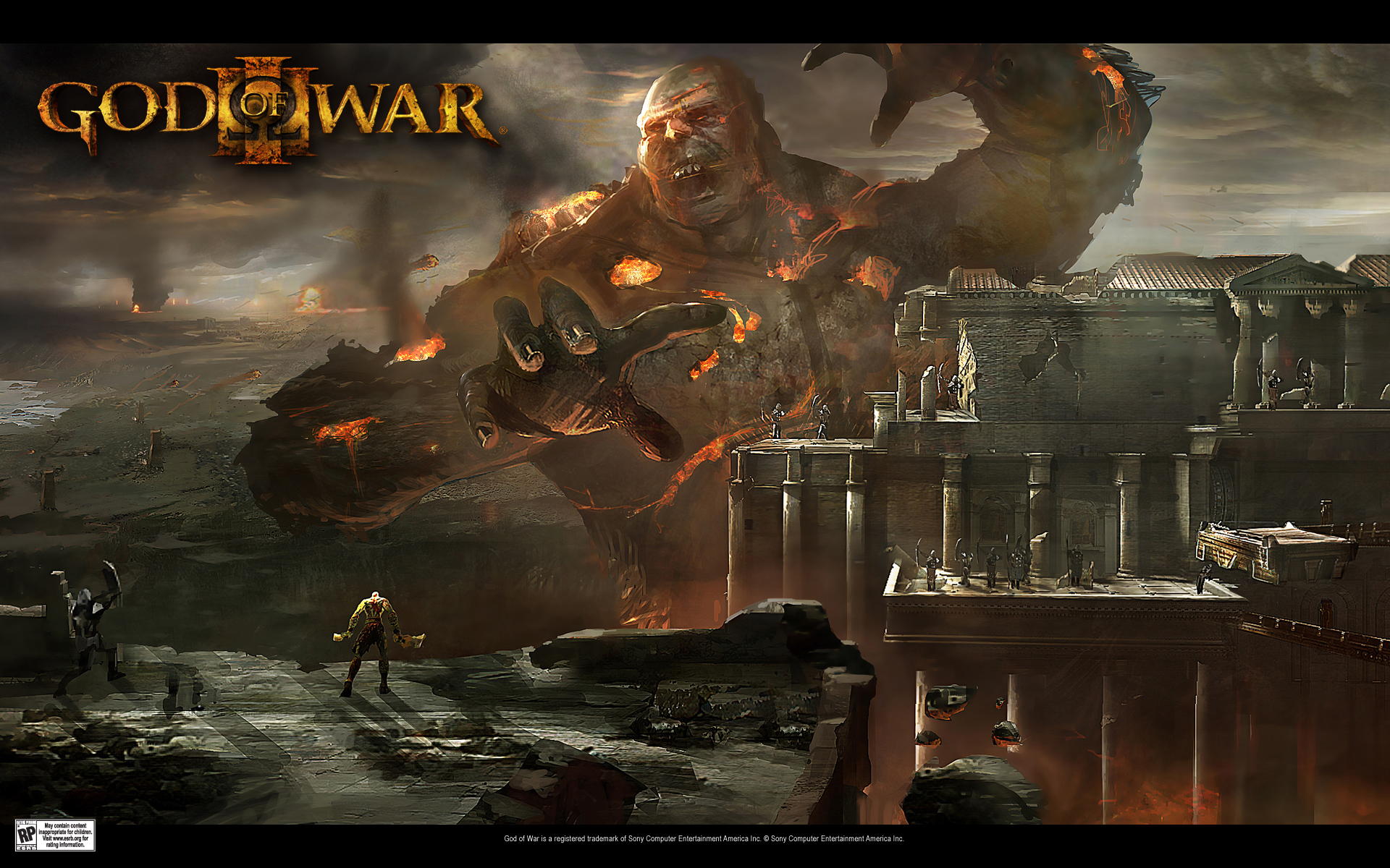 God of War wallpaper 2   1920x1200 Click for big pic 1920x1200