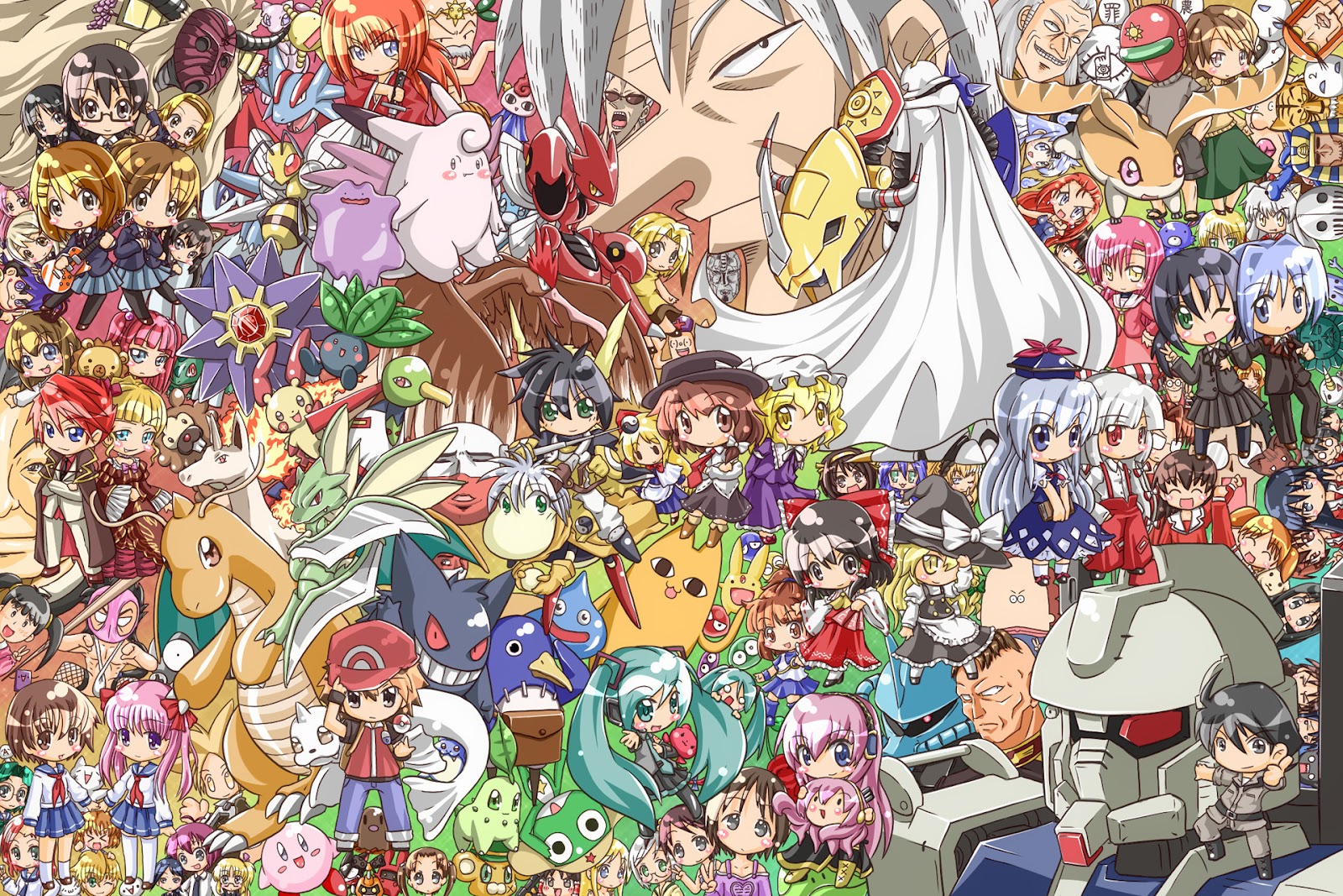 chibi anime wallpaper 108 Chibi Anime Wallpaper 1600x1067