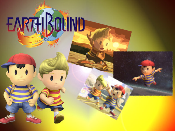 EarthBound Wallpaper  SSBB  by ShadowSmasher on