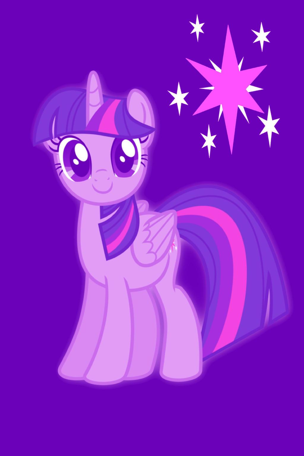 My Little Pony Twilight Sparkle Phone Wallpaper By Starlightglimer
