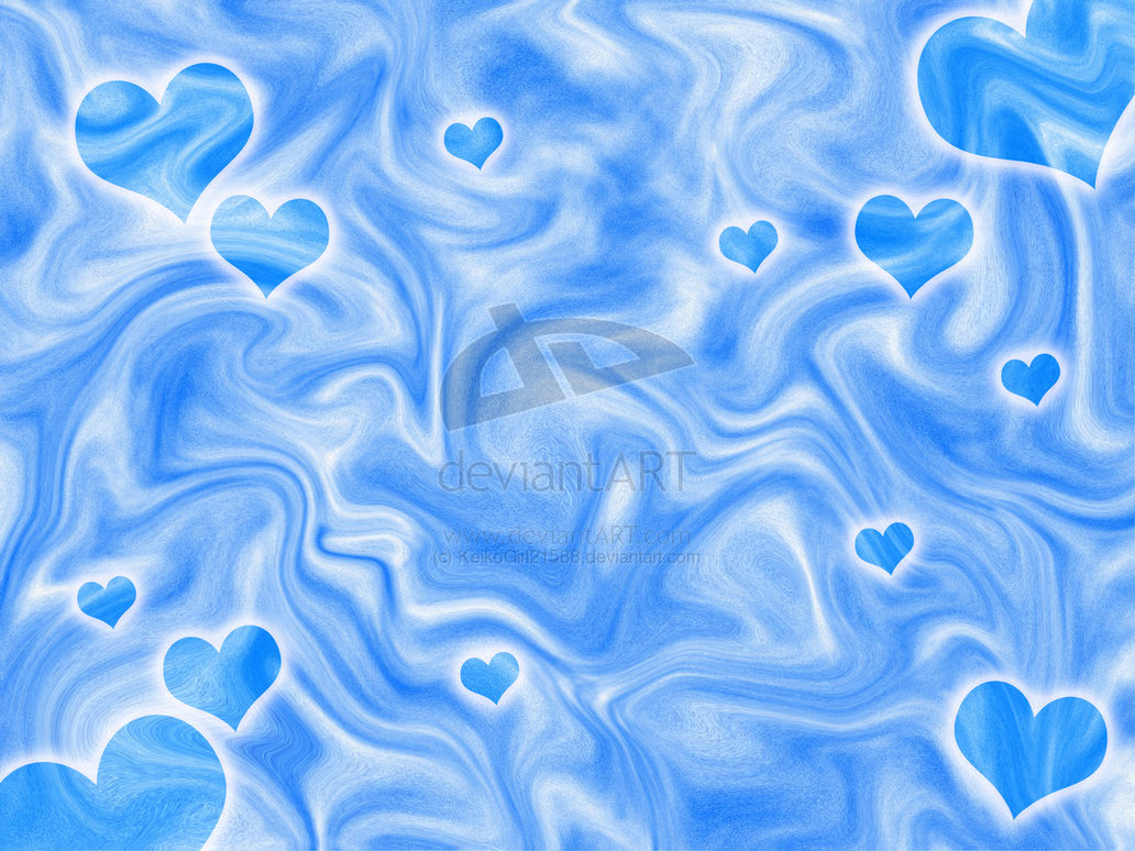 Blue Hearts Wallpaper By Keikogirl21588