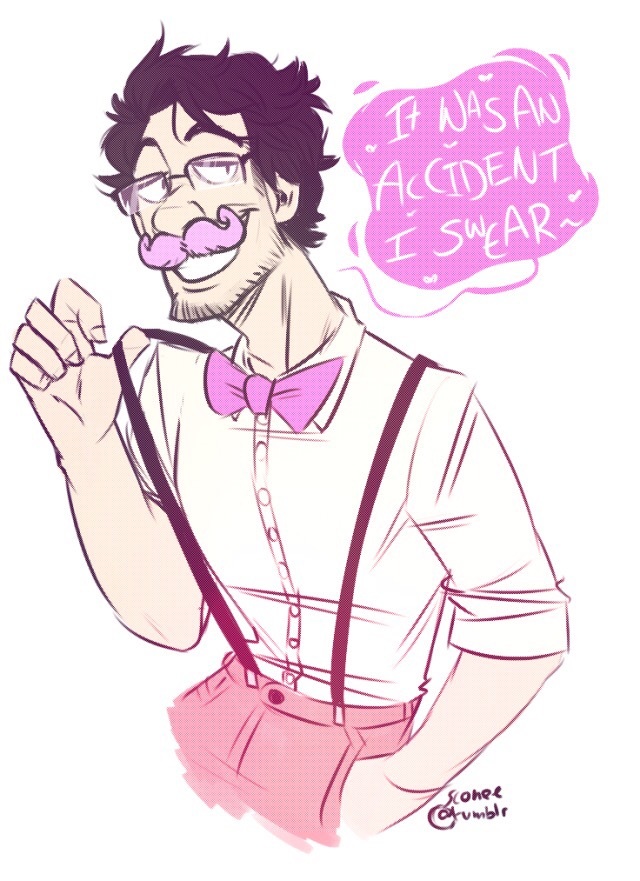 Wilfred Warfstache Markiplier Fan Art