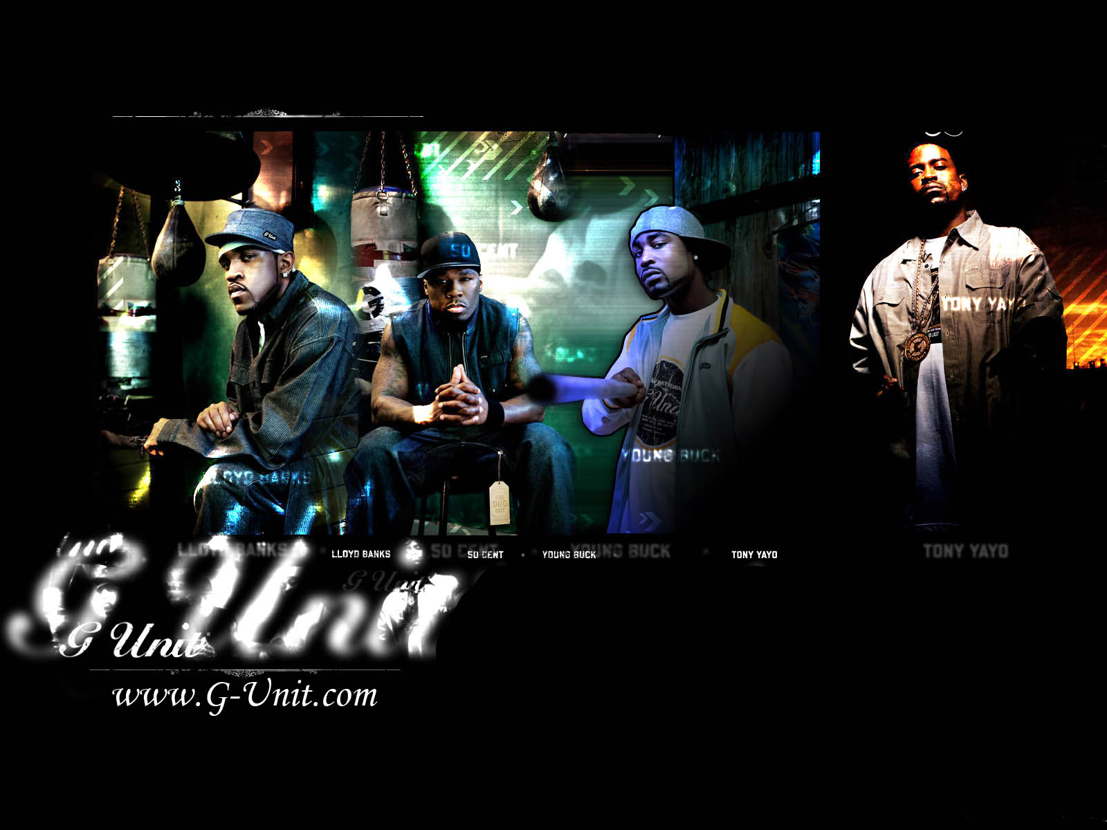 UNIT 50 CENT gangsta rap rapper hip hop unit cent poster hr