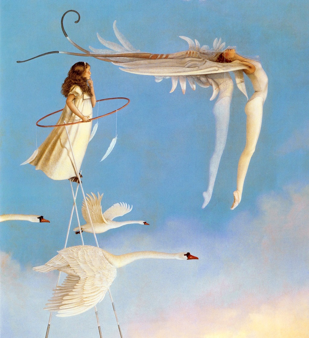 Re Of Featured Micheal Parkes Dreamscape Paintings Part Anime
