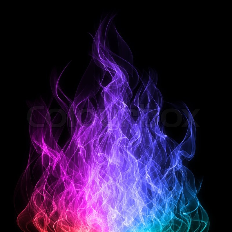 Purple Flames Background And flame background