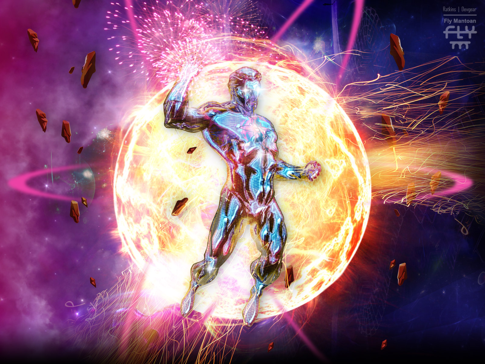 Captain Atom By Henflay