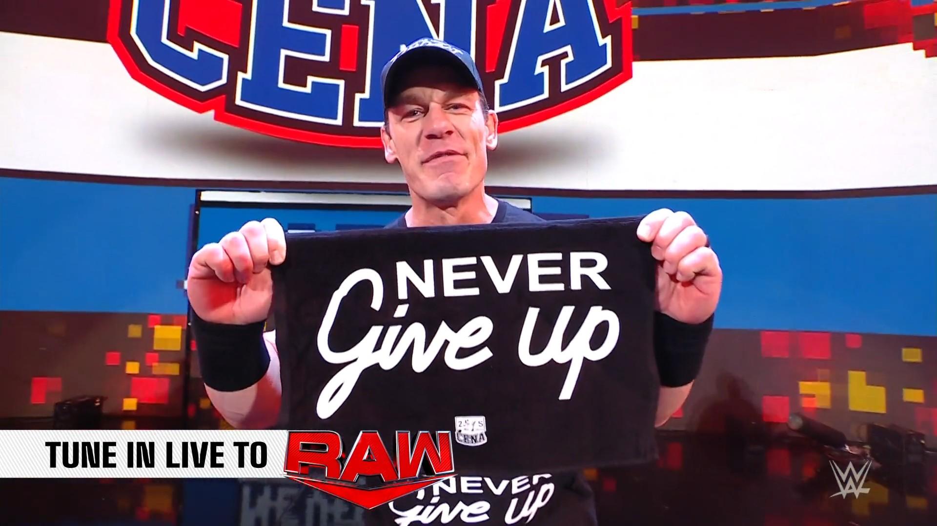 John Cena Never Give Up Raw By Benjirivera1991 On