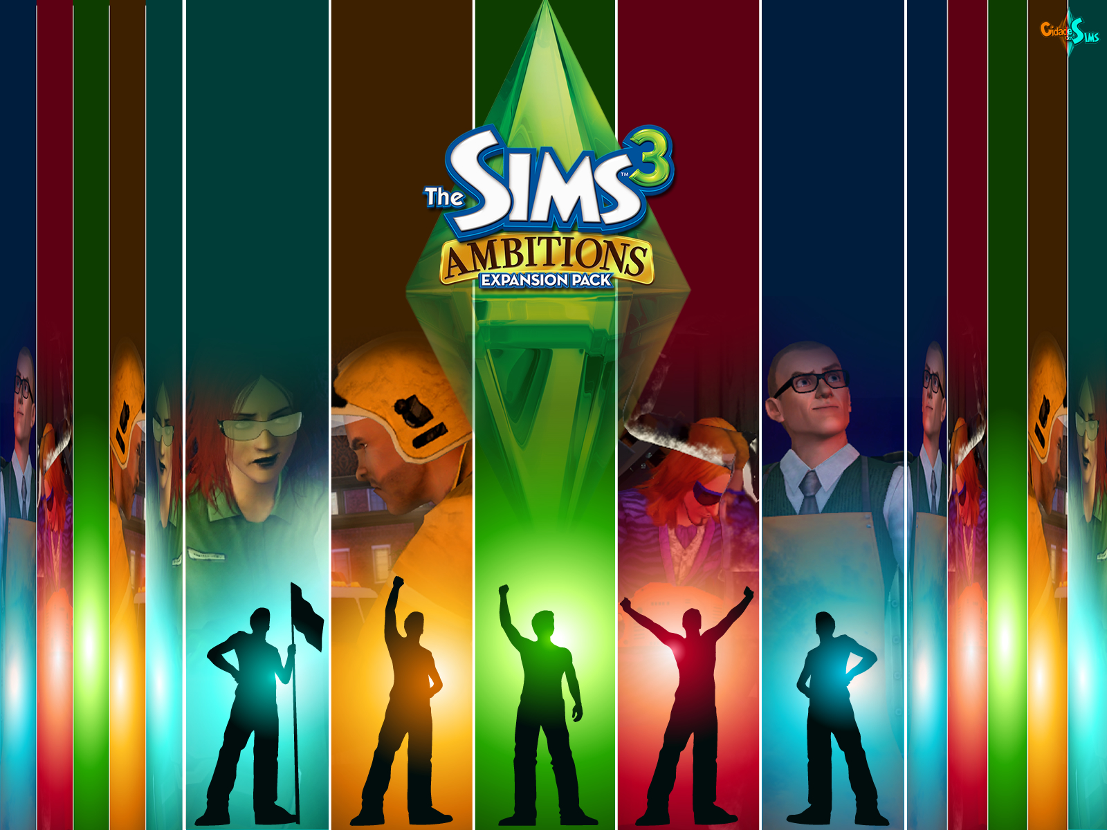The Sims Ambitions Wallpaper