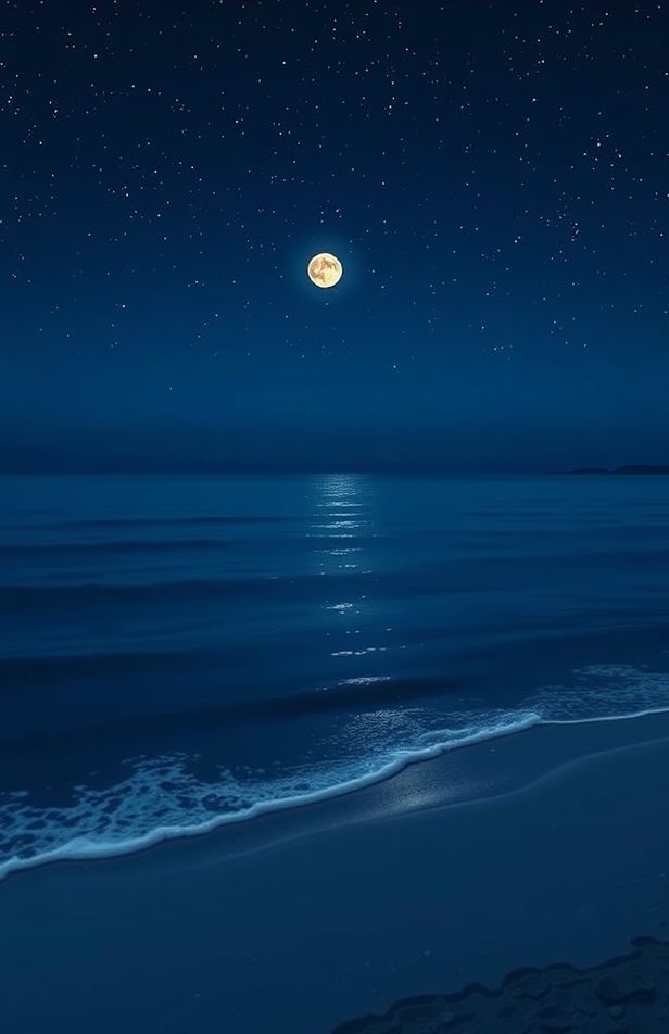 Night Ocean Wallpaper