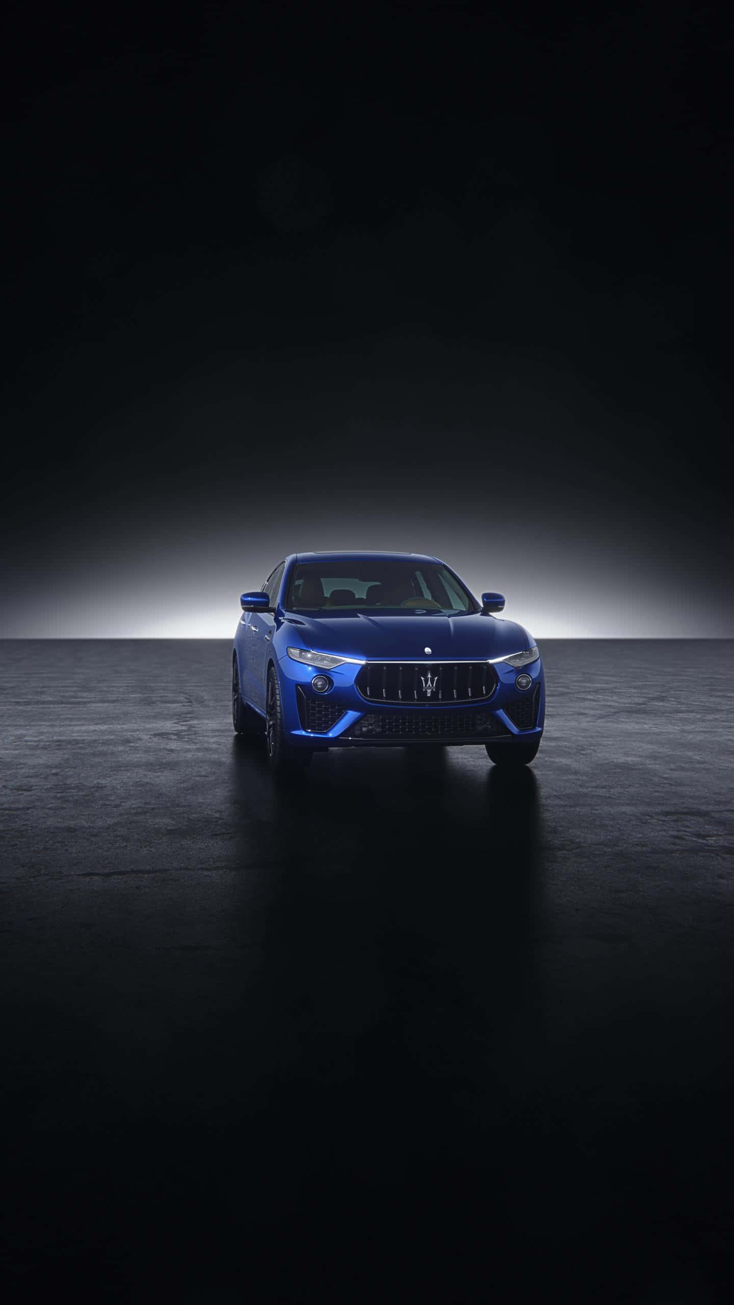 Blue Car Wallpaper
