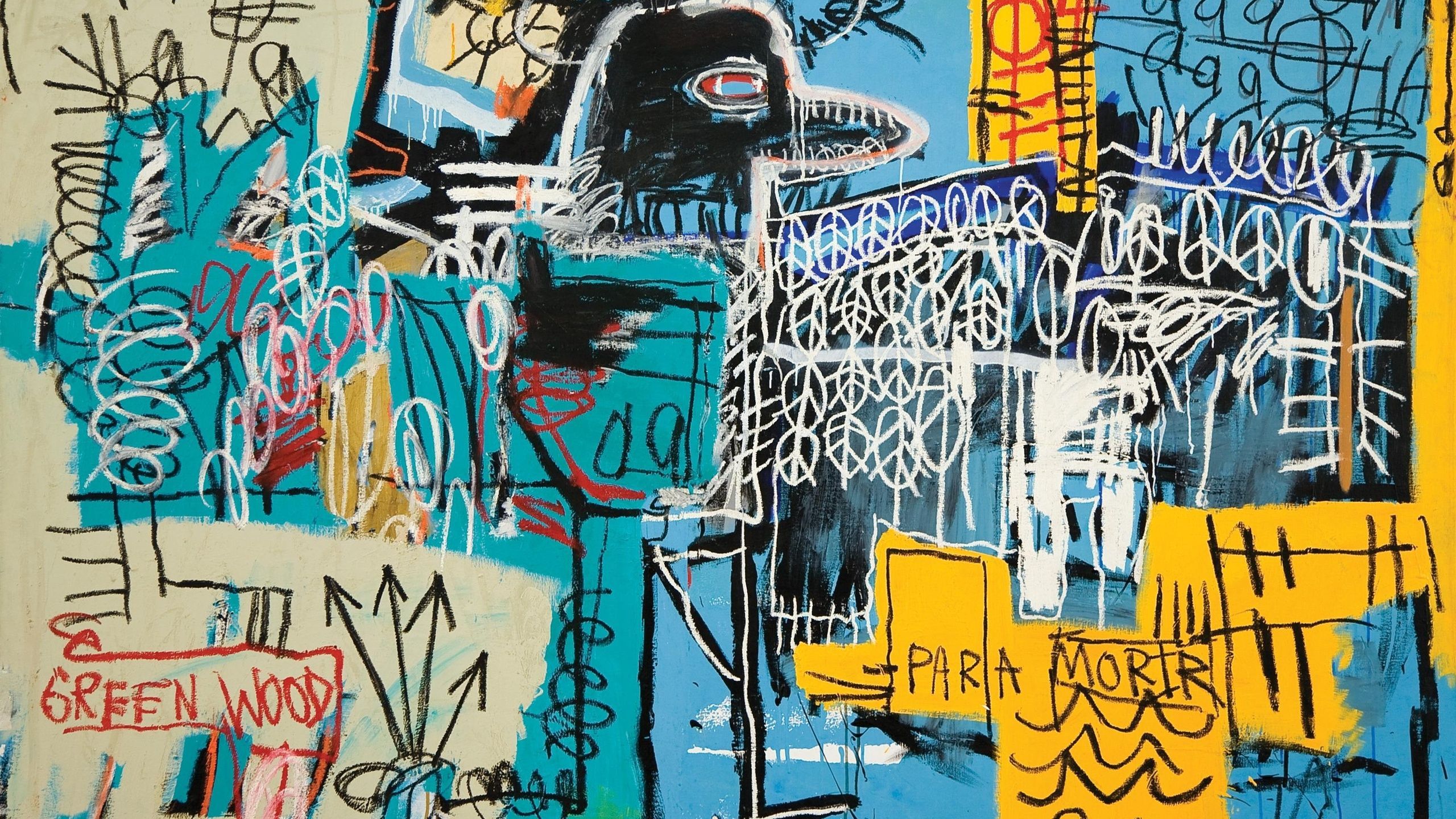 Contemporary Art Wallpaper On