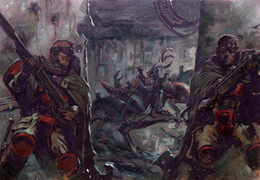 Video Game Warhammer Imperial Gaurd Wallpaper