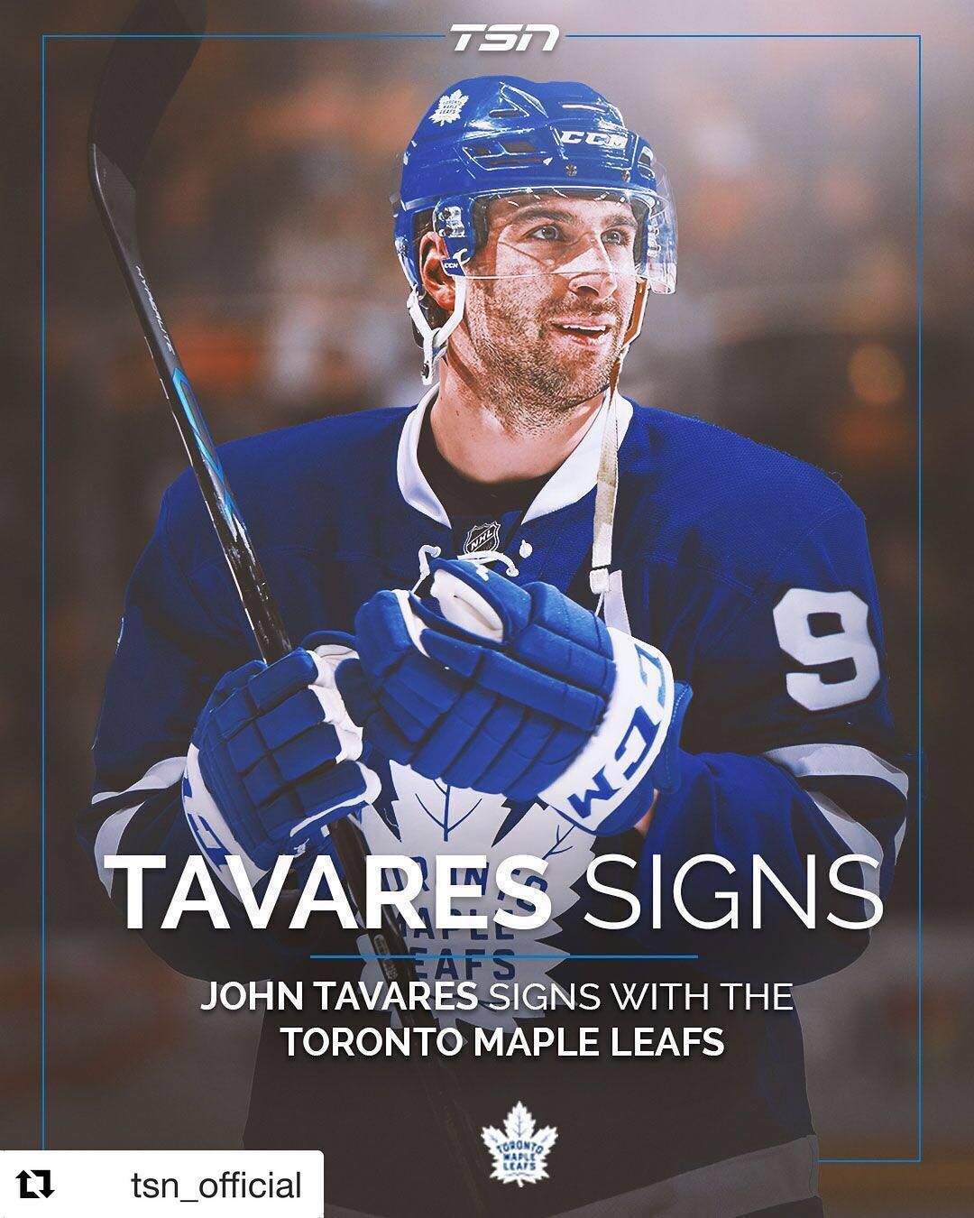 It S Official John Tavares Is Ing Home He A Maple Leaf