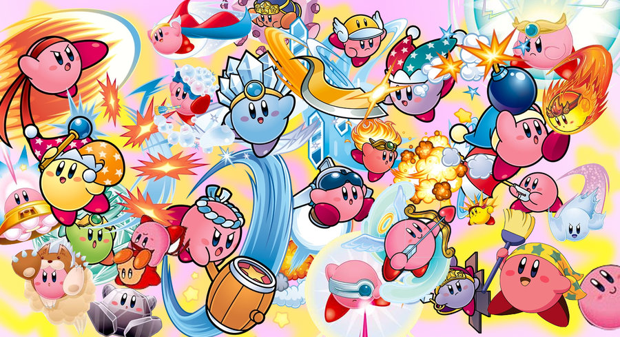 Kirby Every Game Ever