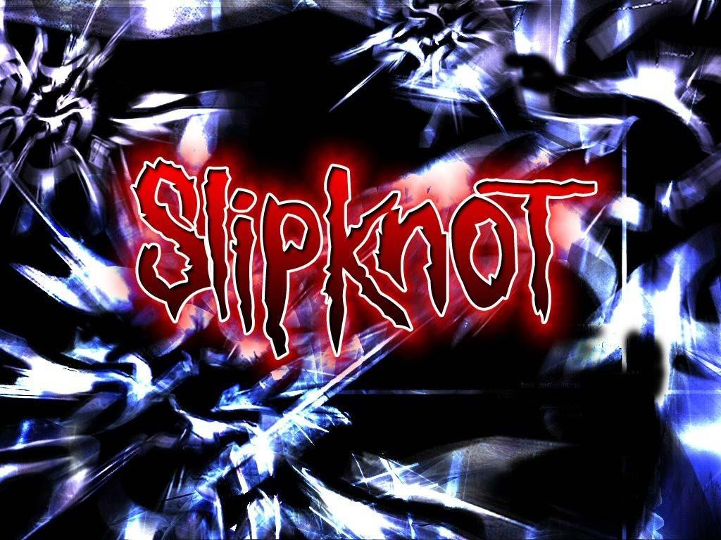 Slipknot Logo Papel De Parede Sobre
