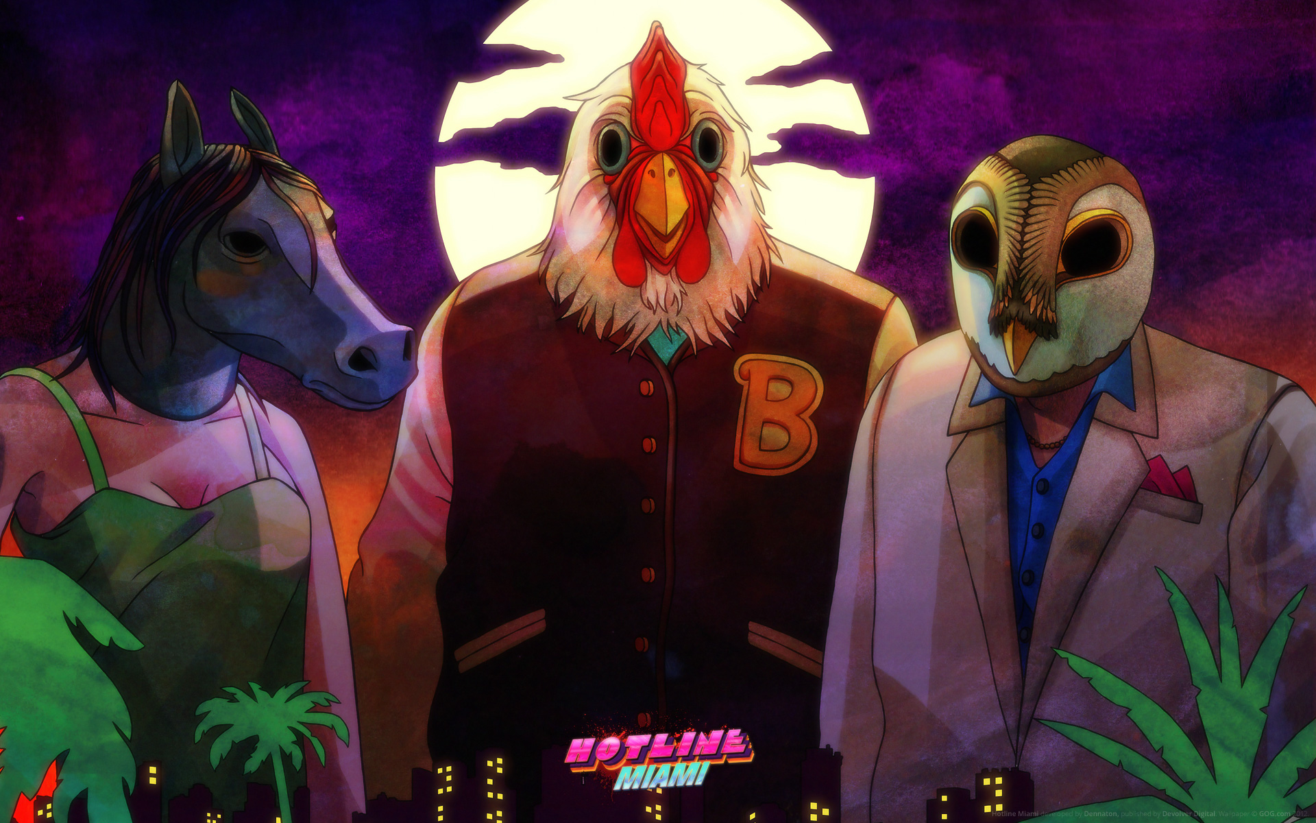 Hotline Miami HD Wallpaper And