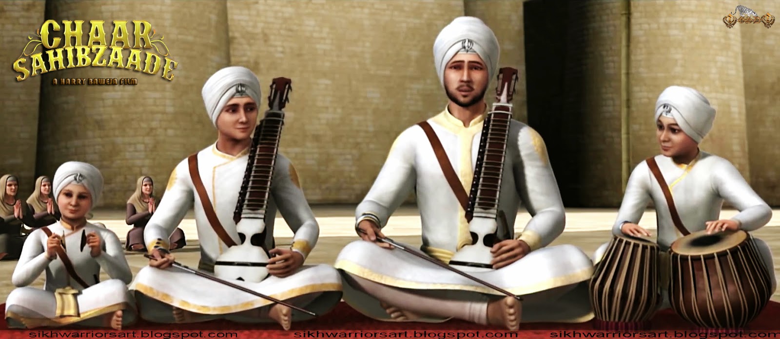 Sikh Warriors Chaar Sahibzaade 3D HD Movie Wallpapers