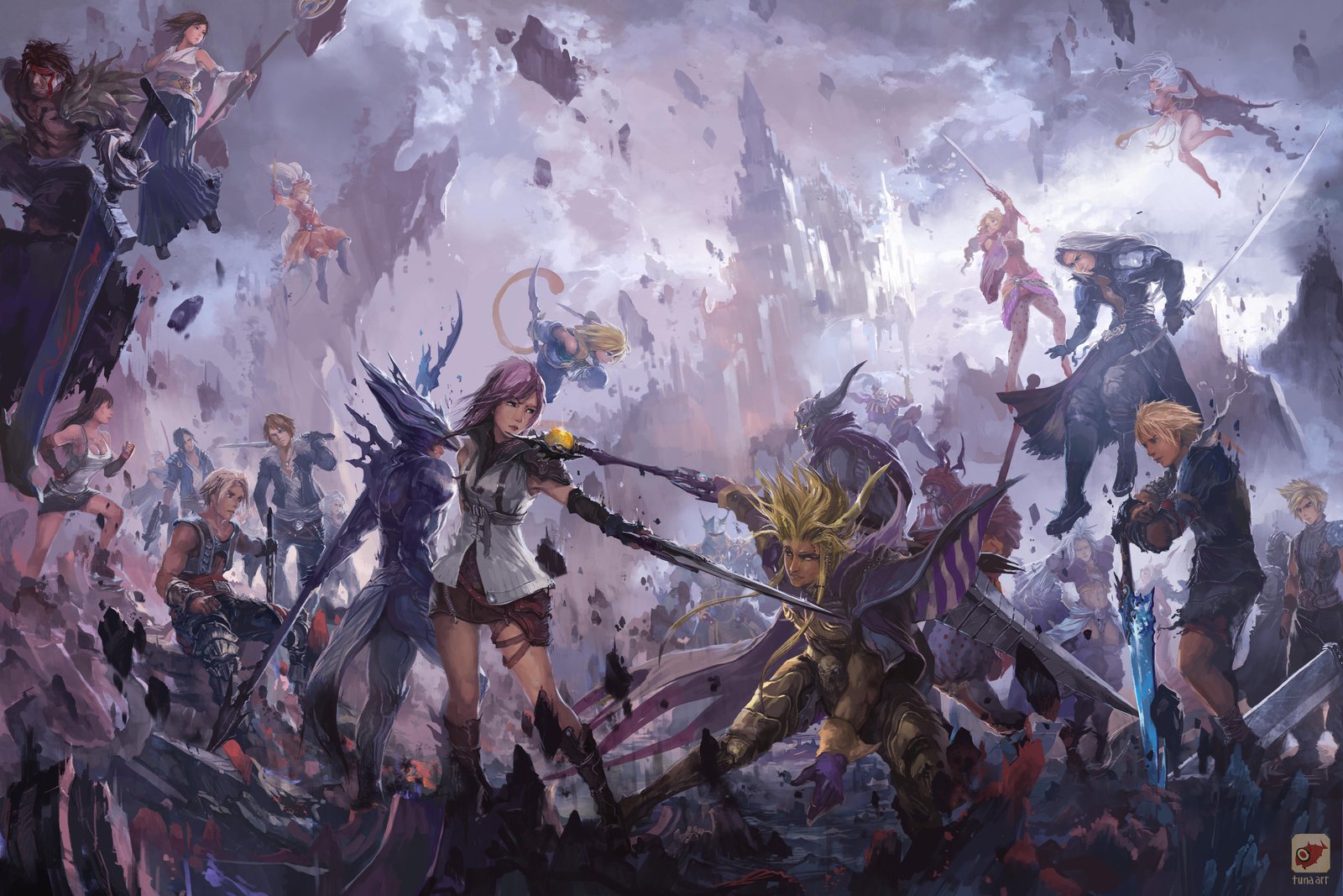 Dissidia Final Fantasy By Tuna Art