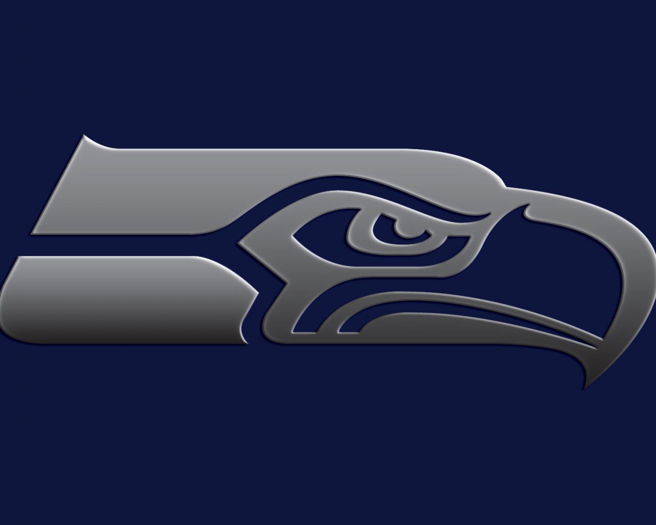 Seahawks Logo Steel Blue Normal