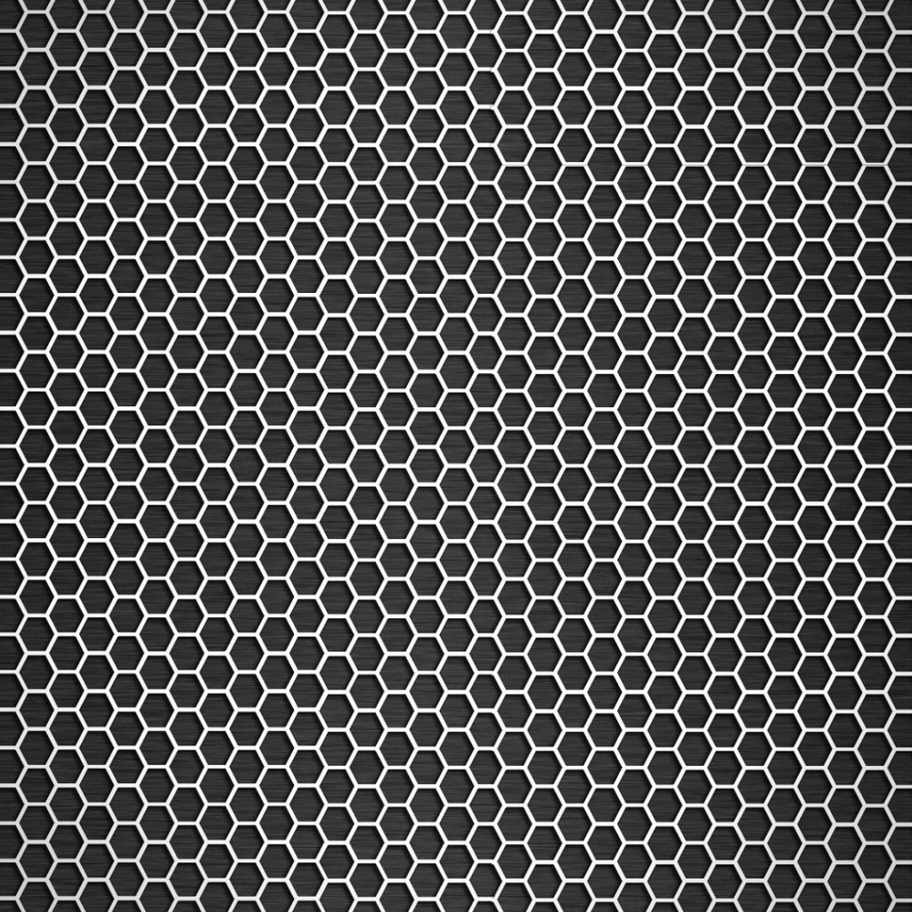 Wallpaper Grid Circles Metal Dark Texture iPad