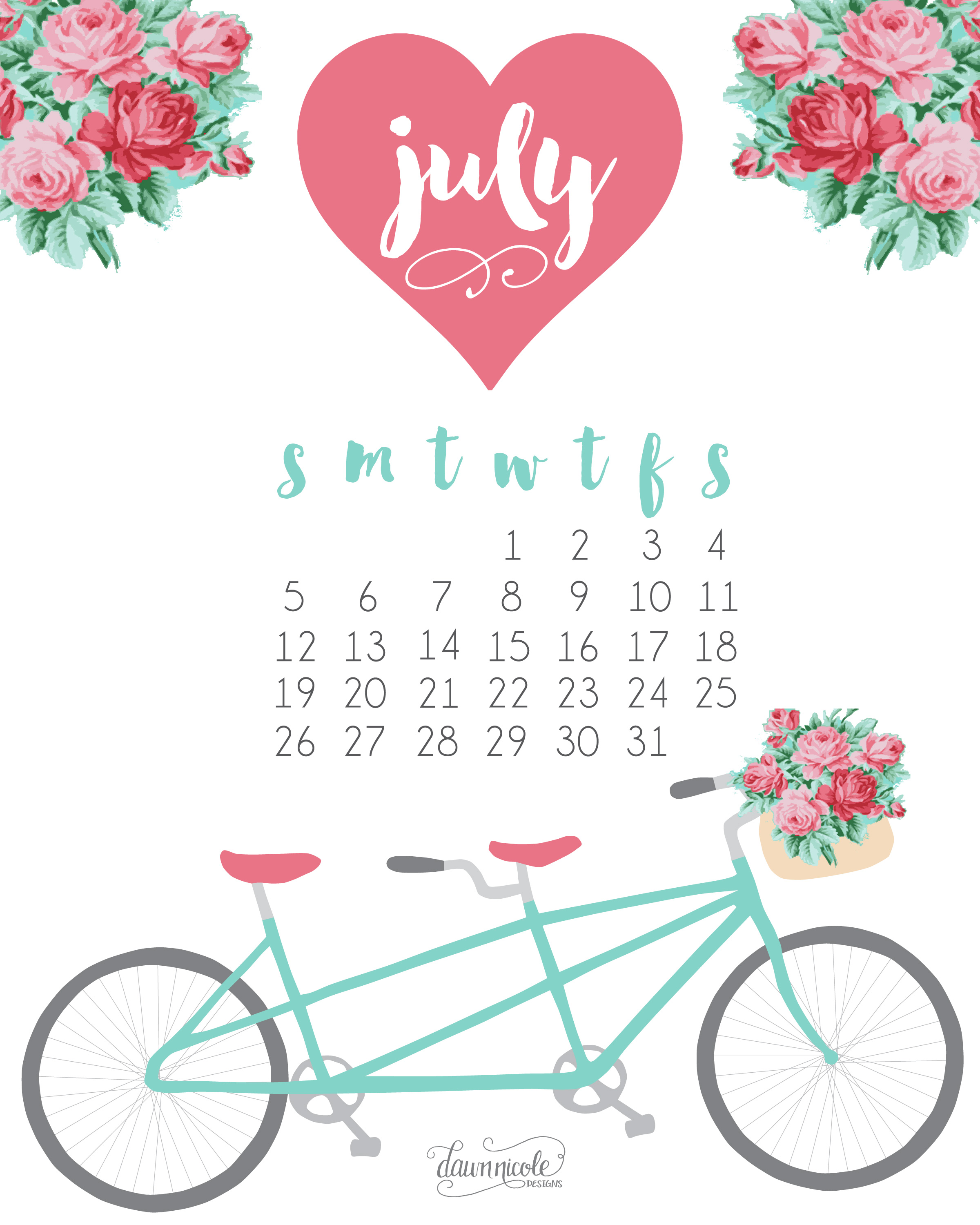 July Wallpaper With Calendar 52dazhew Gallery
