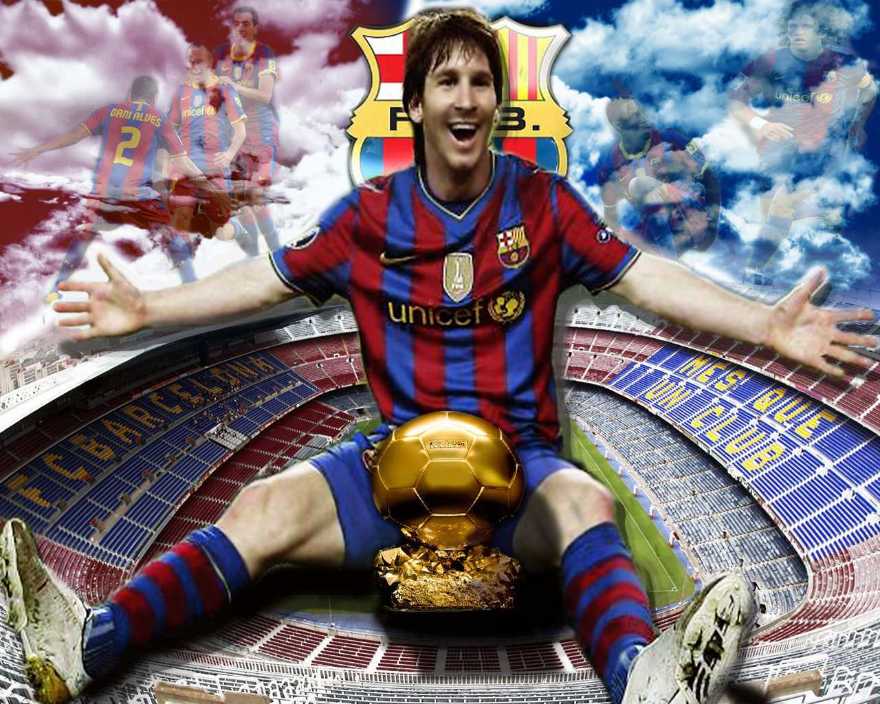Lionel Messi Fc Barcelona Wallpaper