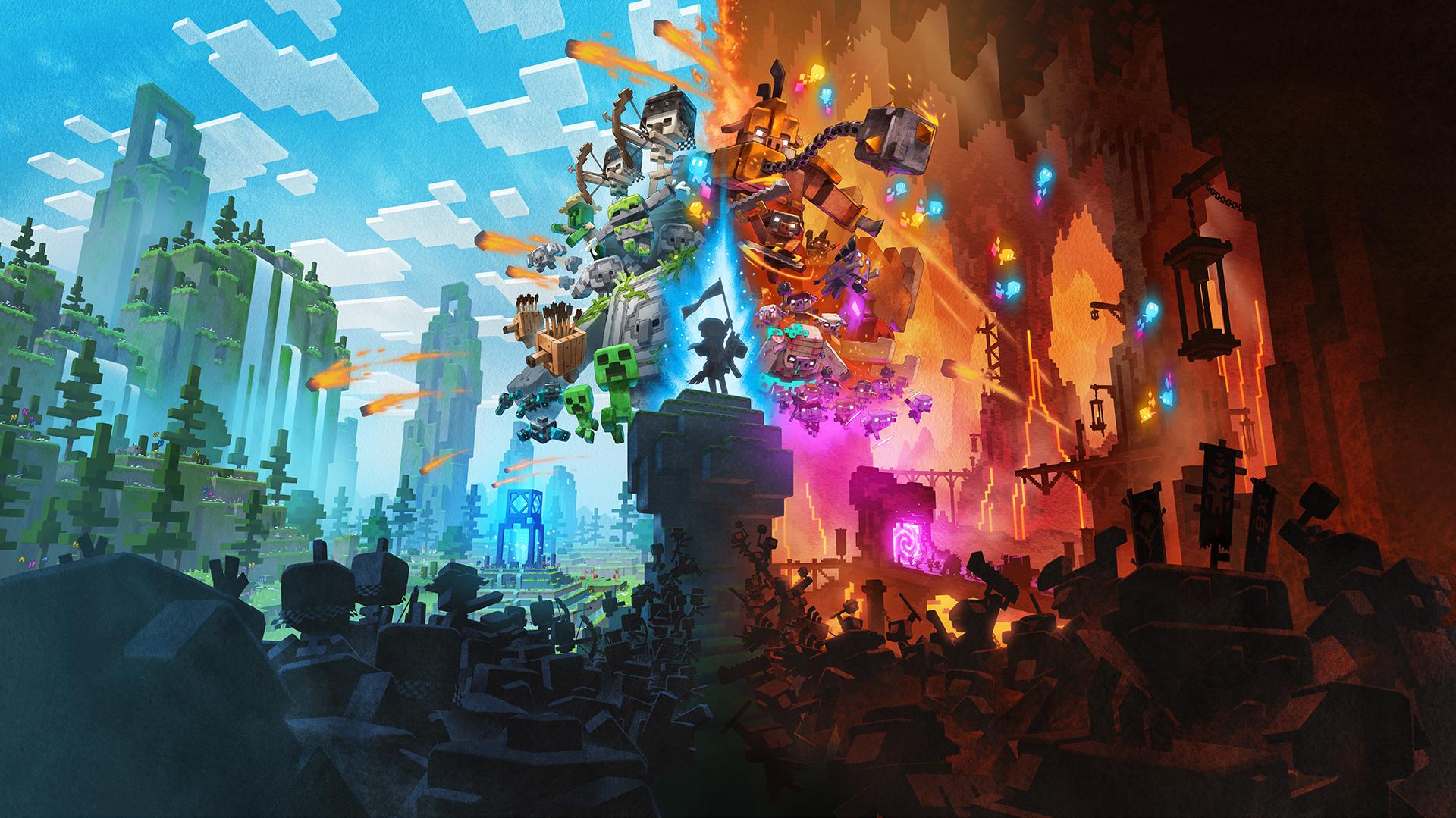 Introducing Minecraft Legends an Action Strategy Game Coming in