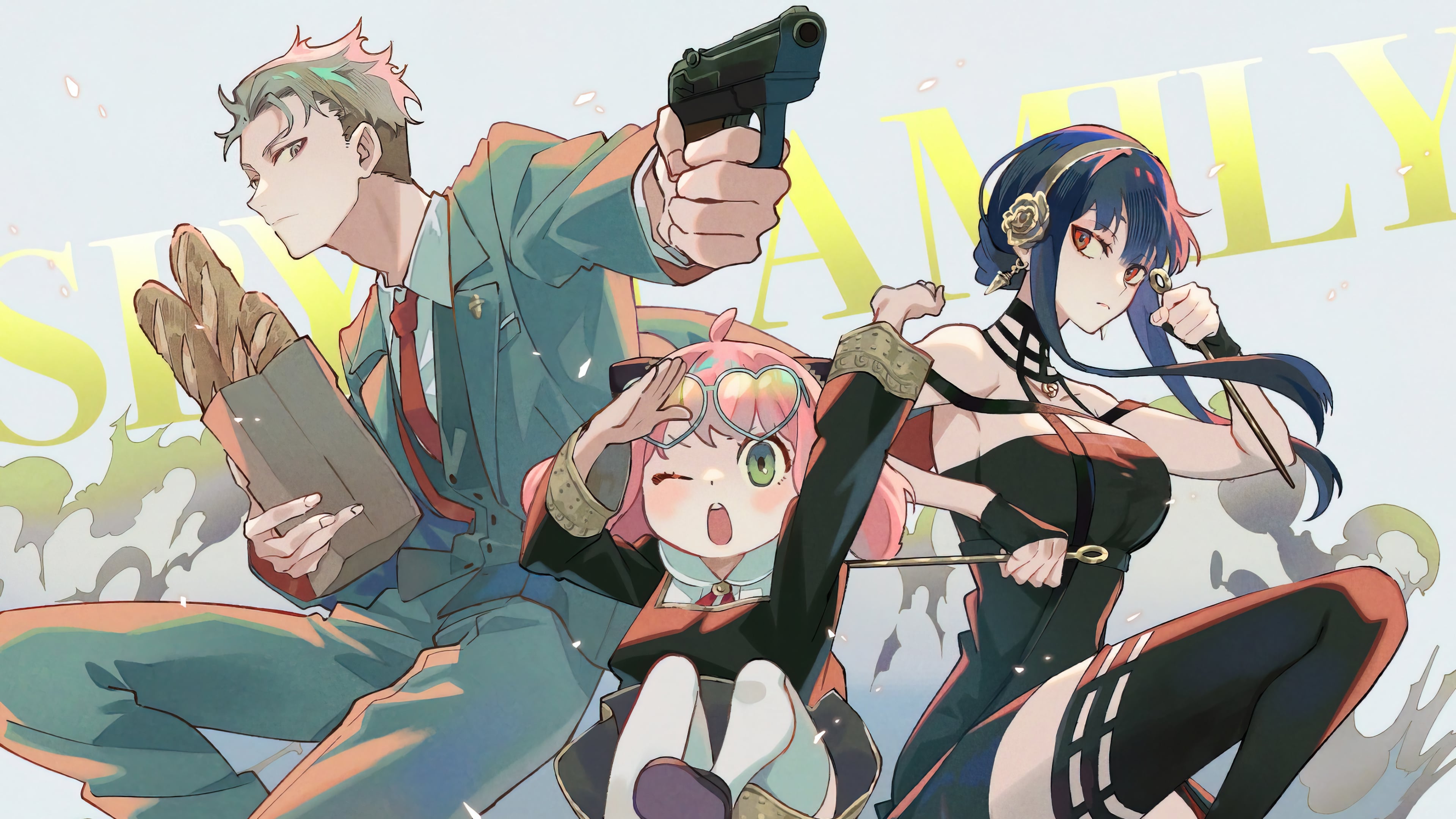Anime Spy X Family 4k Ultra HD Wallpaper