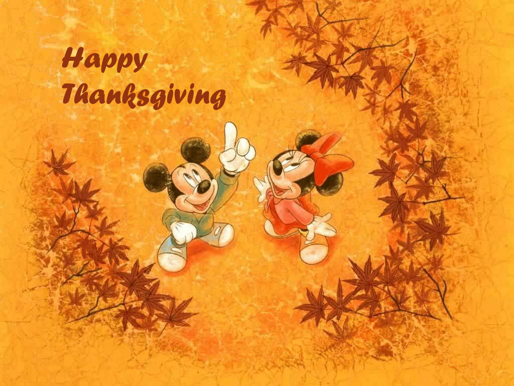 Mickey Thanksgiving Wallpaper HD Wallpapermine