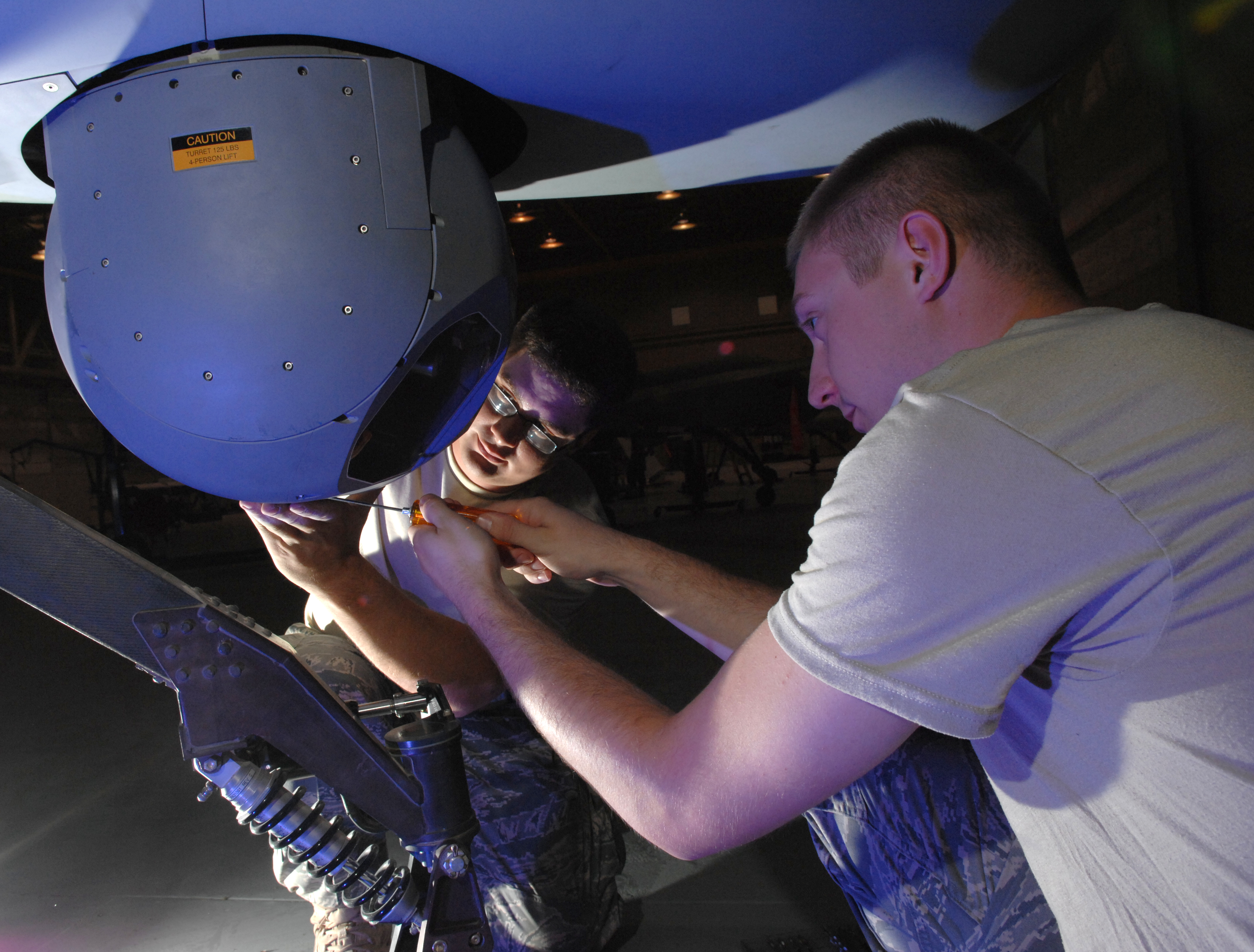 Reservists Active Duty Airmen Train Together On Mq