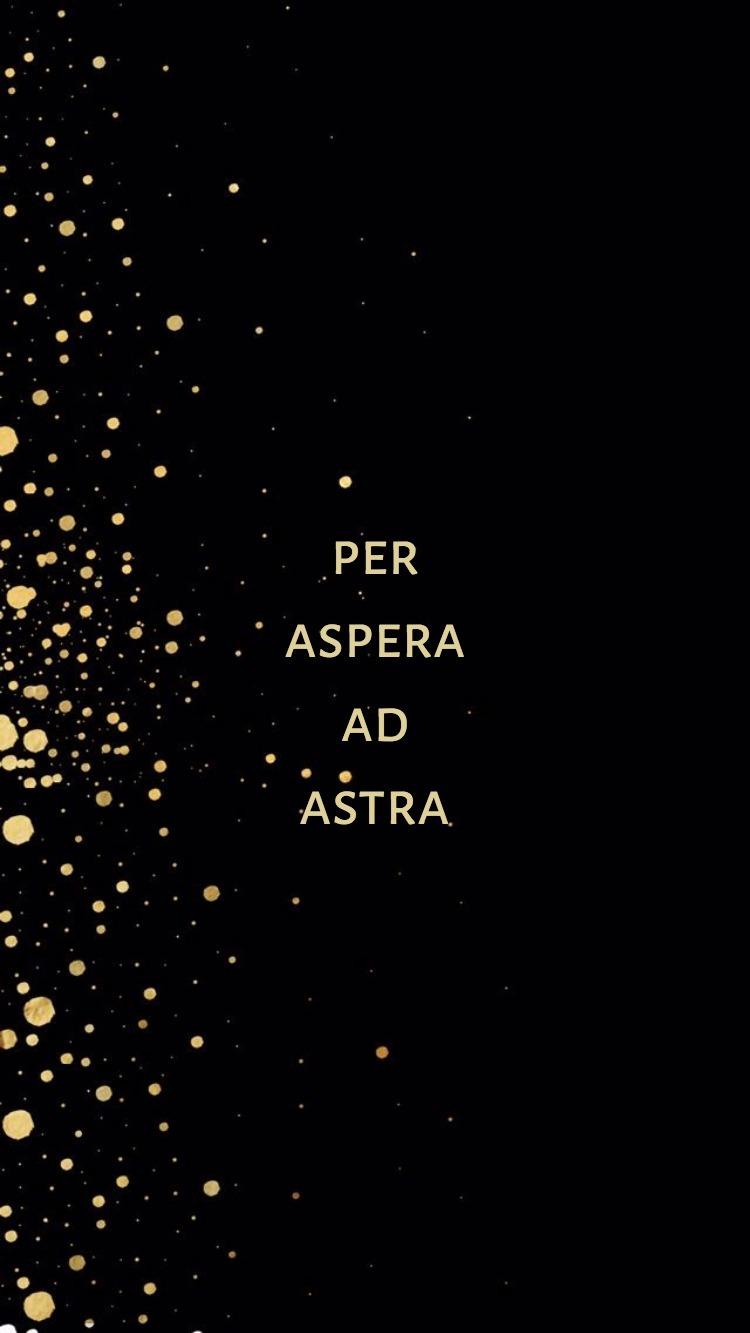 Per Aspera Ad Astra Phone Wallpaper