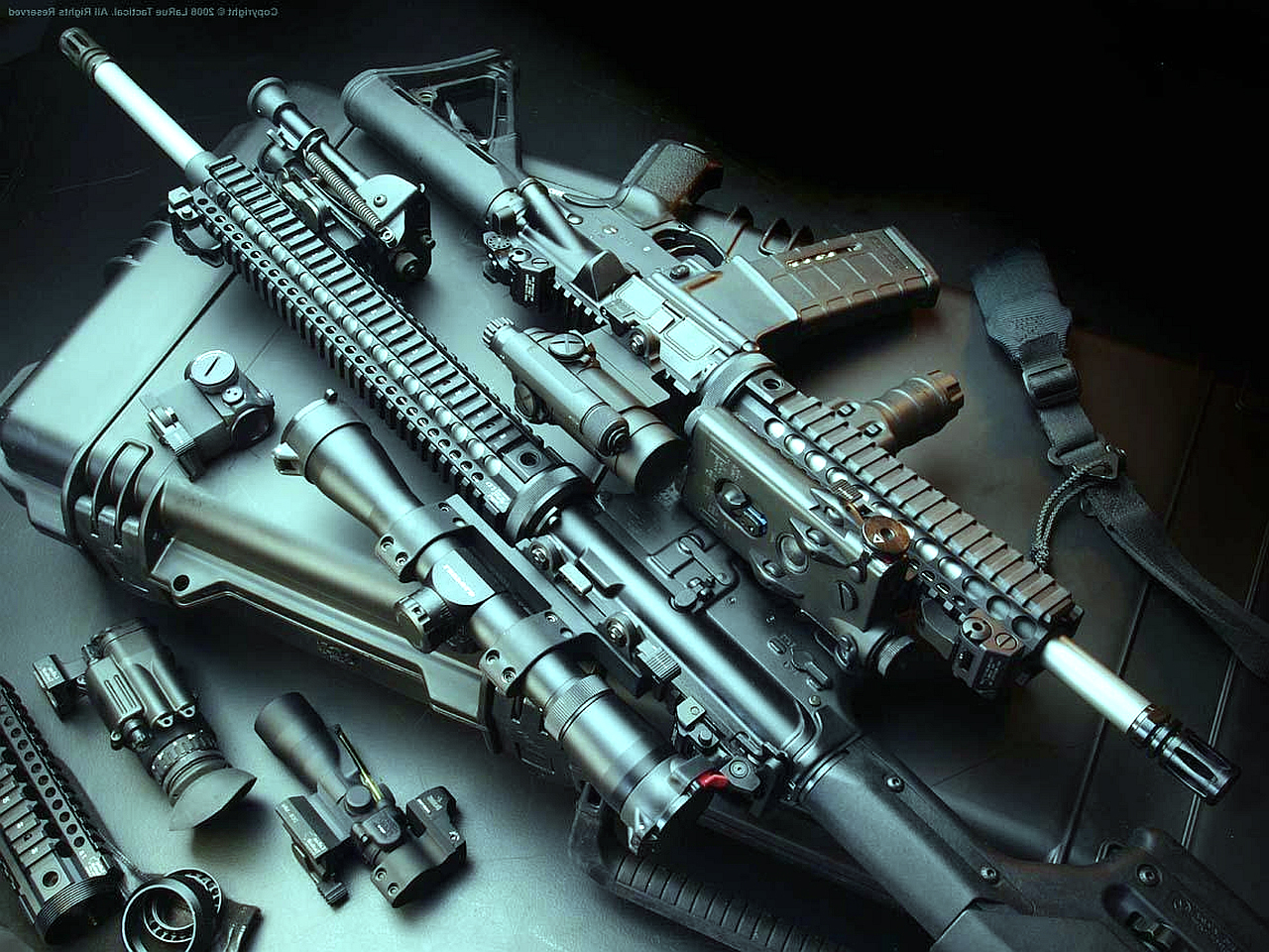 Assault Rifle Desktop Wallpaper Gun HD
