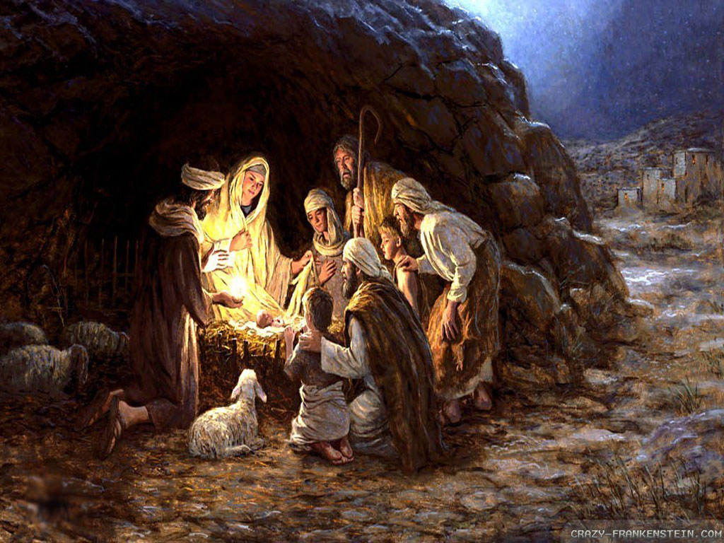 Christmas Nativity Wallpaper Baby Jesus