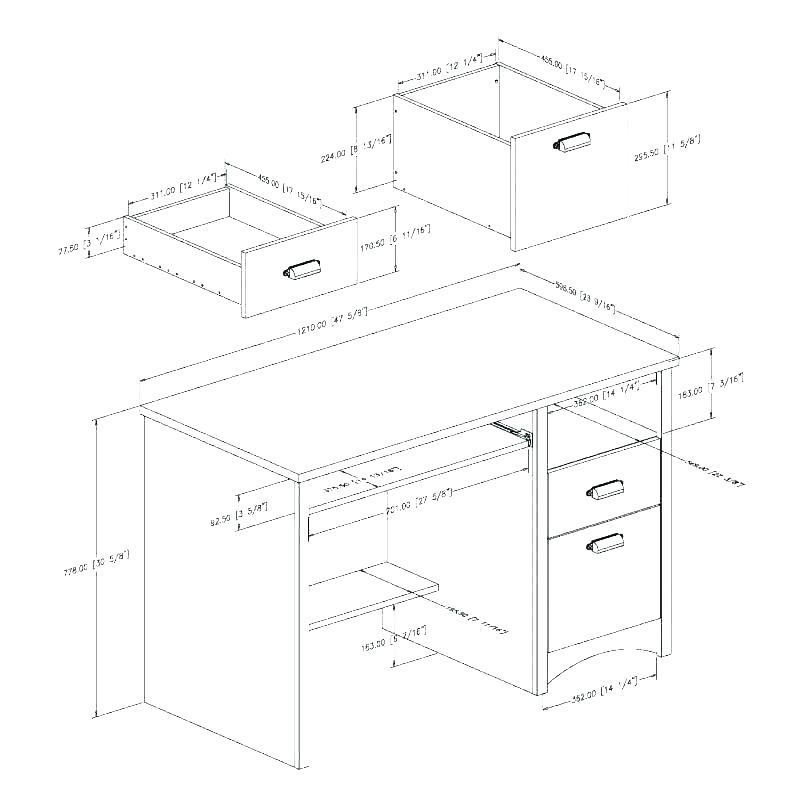 Standard Desk What Is Height Office Dimensions