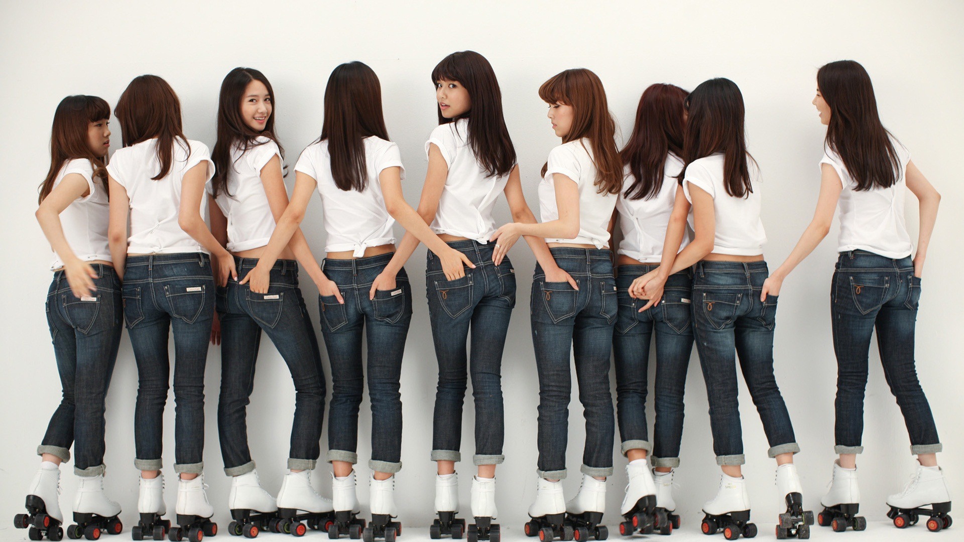 Girls Generation Beautiful Idols Bination Of HD Photo Wallpaper