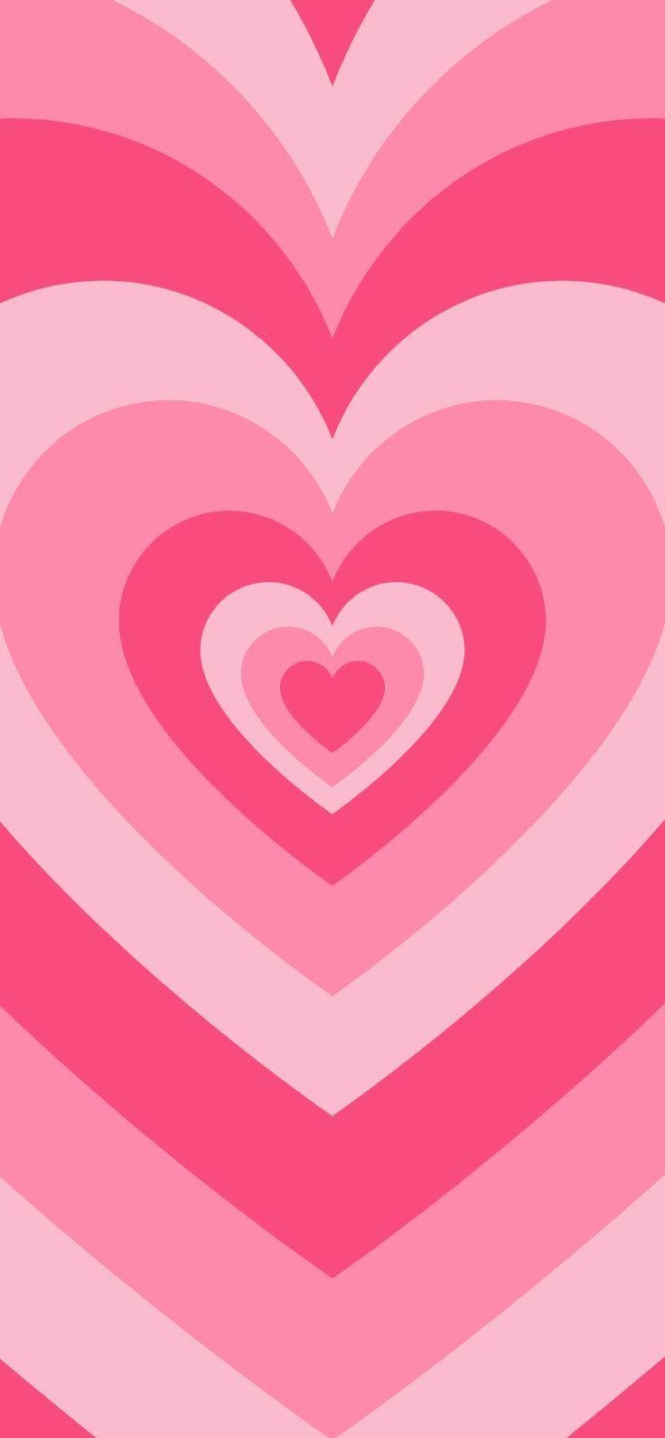 Y2k Pink Heart Wallpaper iPhone Aesthetic