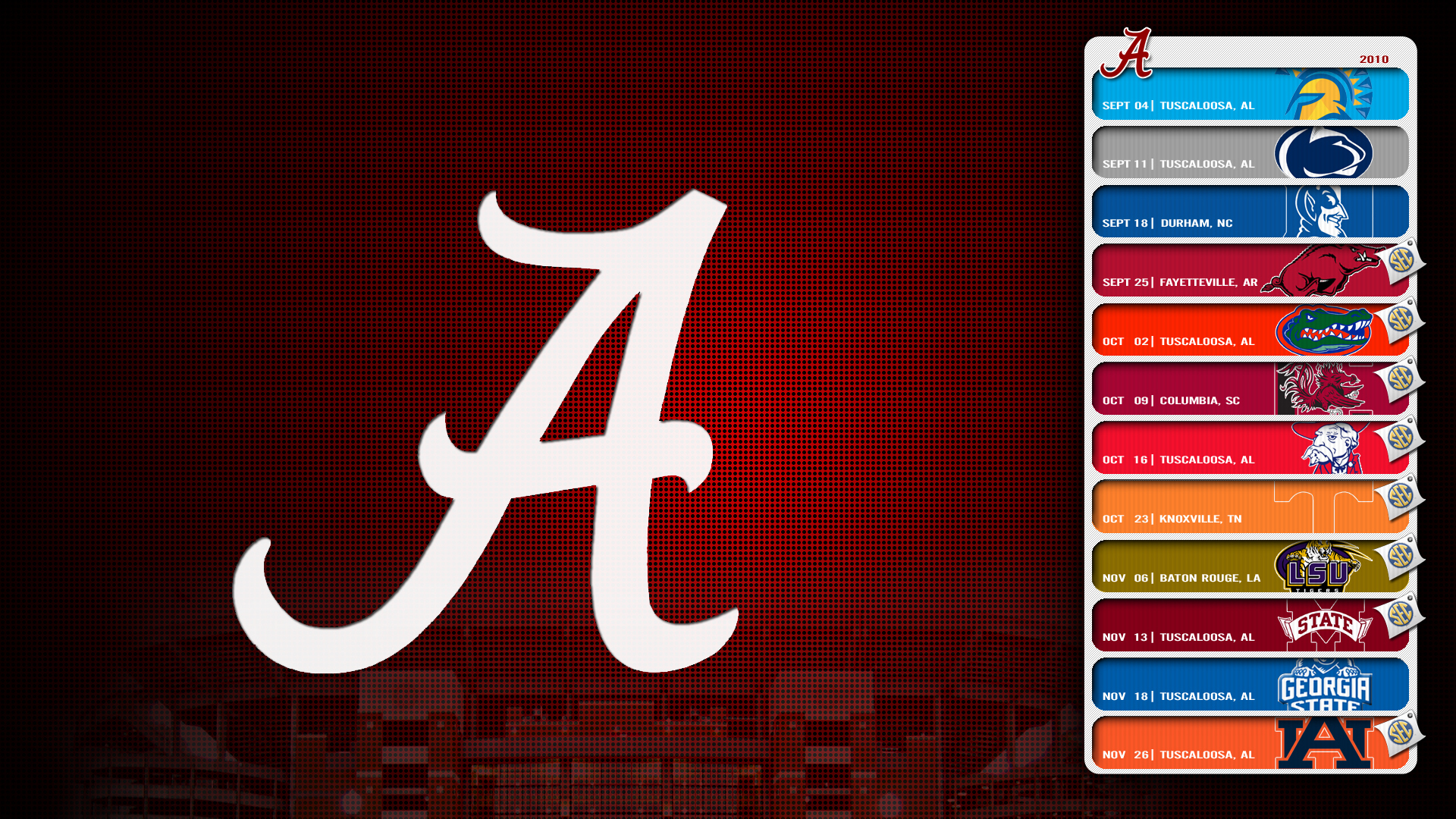 Alabama Crimson Tide Logo wallpaper   243458