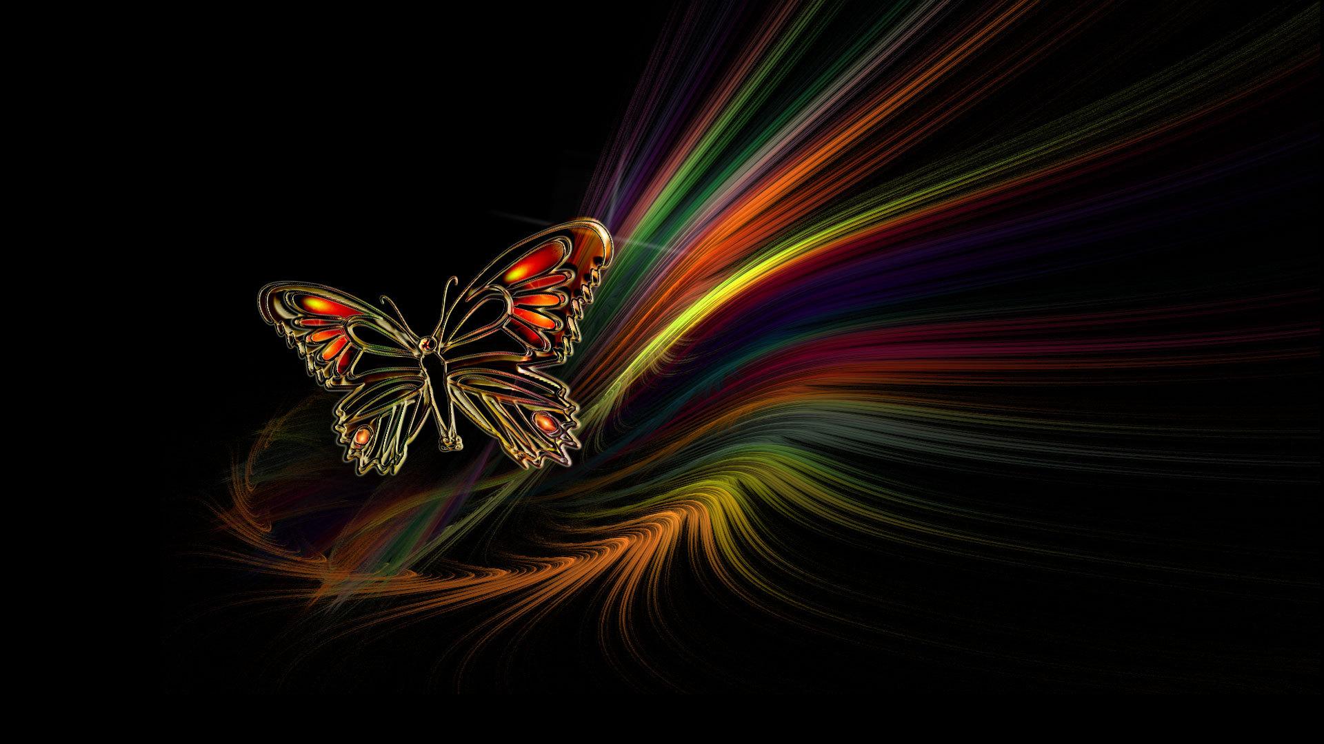 Desktop Wallpaper Butterfly HD Background
