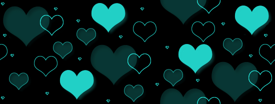 Cool Hearts Background Background