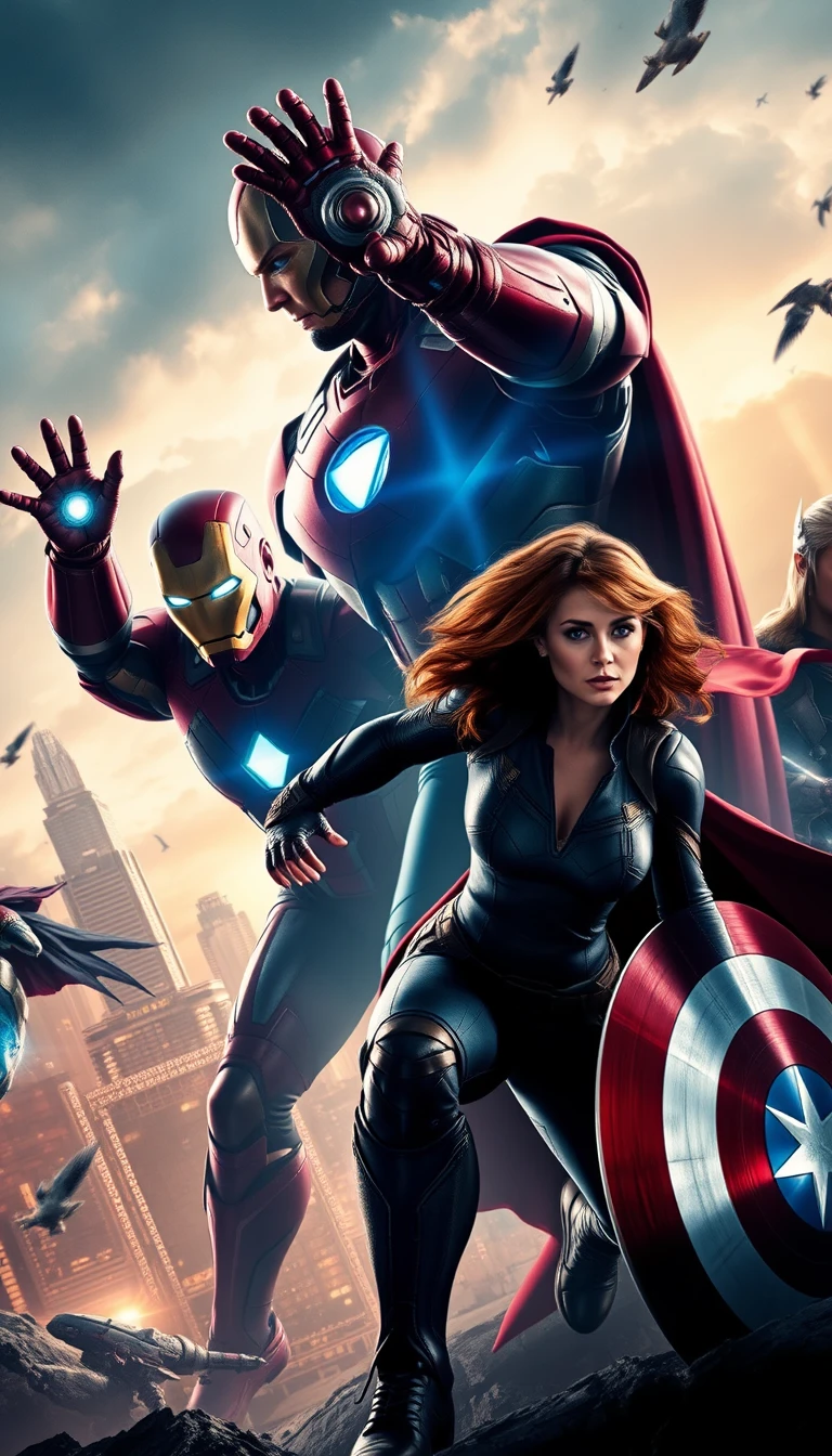 Avengers Mobile 4k Wallpaper