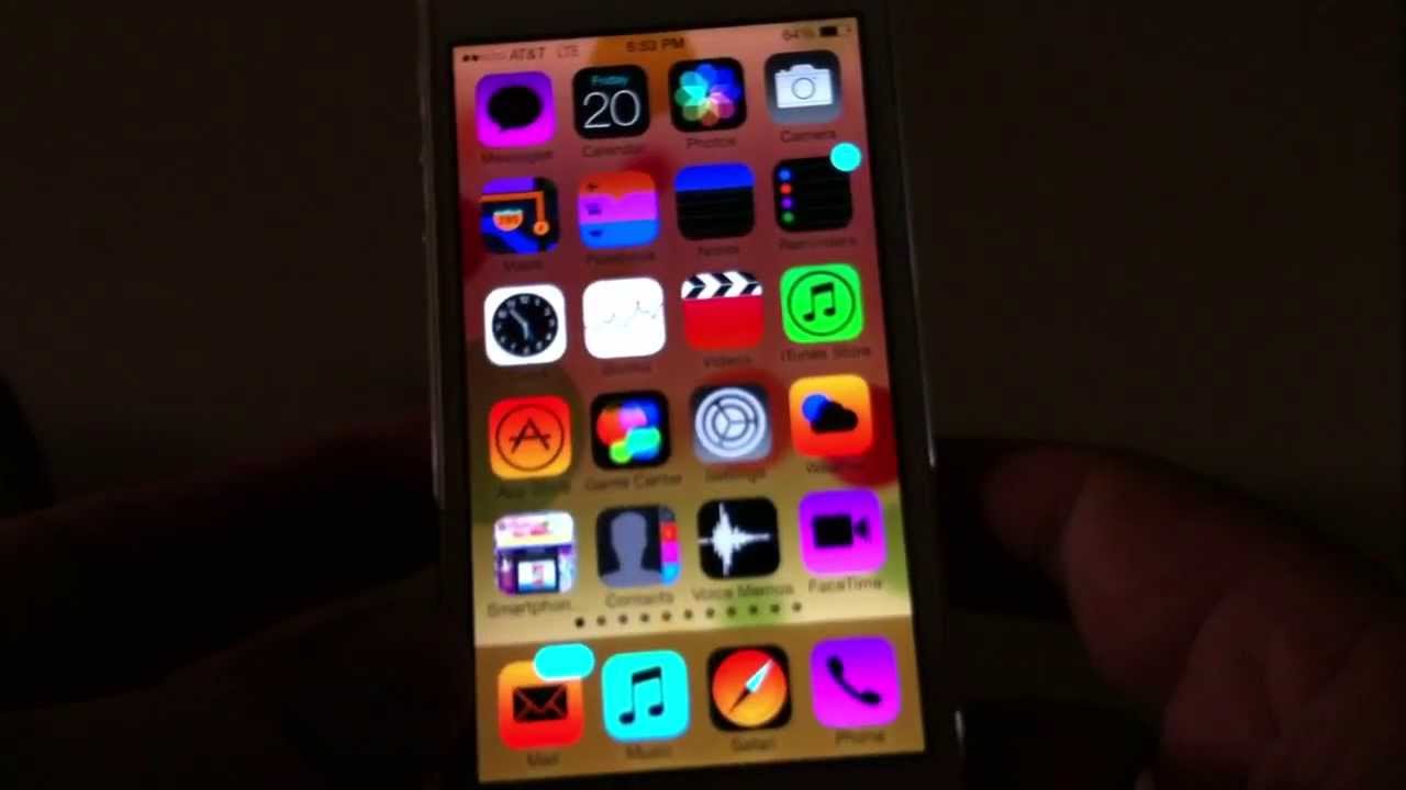 How To Change Colors Of Icons On iPhone Using Ios