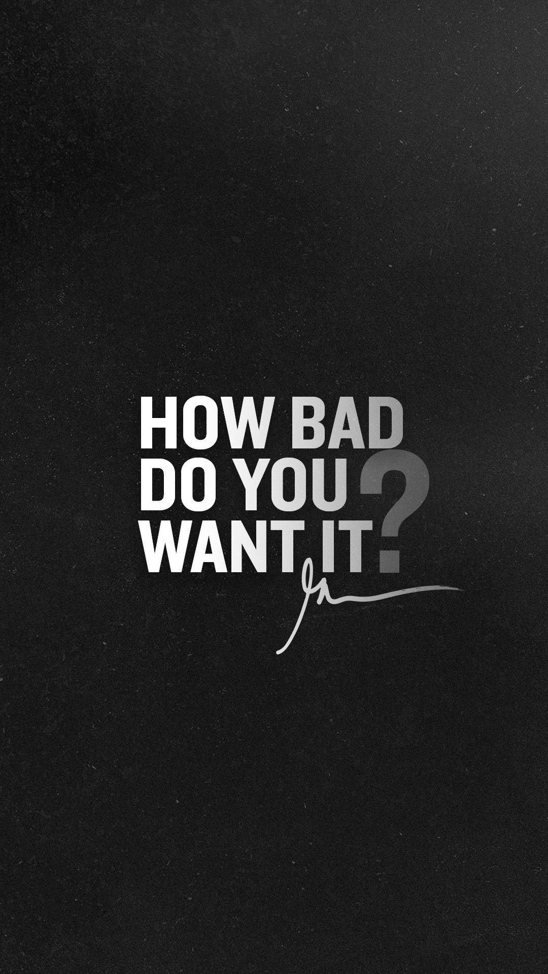 Black And White Motivational Quotes iPhone Wallpaper