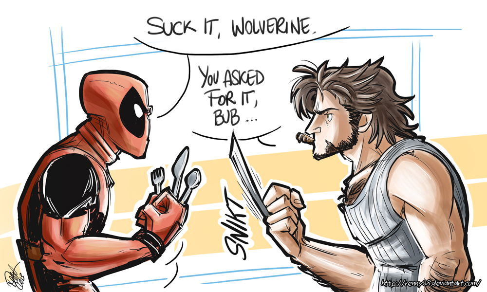 Deadpool And Wolverine You Asked For It By Renny08