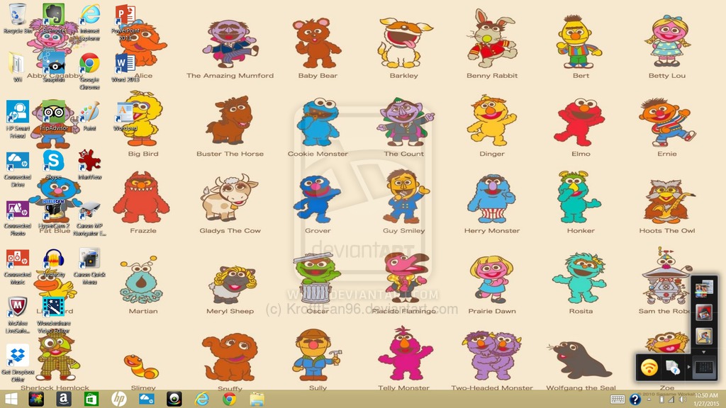 My 2nd Sesame Street Desktop By Krofftfan96