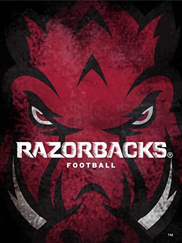 Arkansas Razorbacks Football Poster Authentic University Of