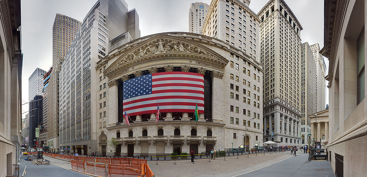 Wall Street New York Stock Exchange Nyse At