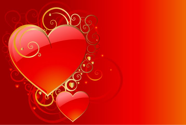 Valentines Day Hearts Background Downloand Wallpaper HD