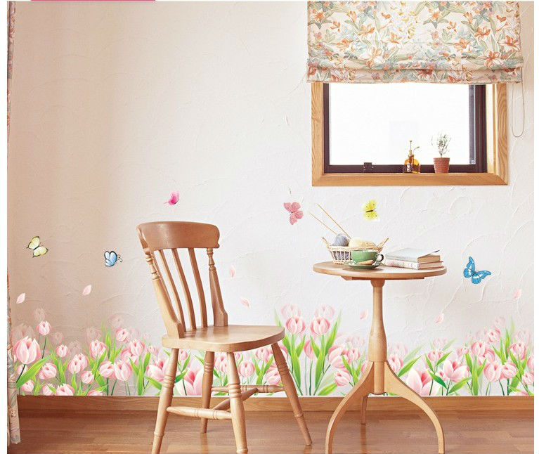 Mirror Large Wall Art Vinyl Poster Diy Paper In Stickers From