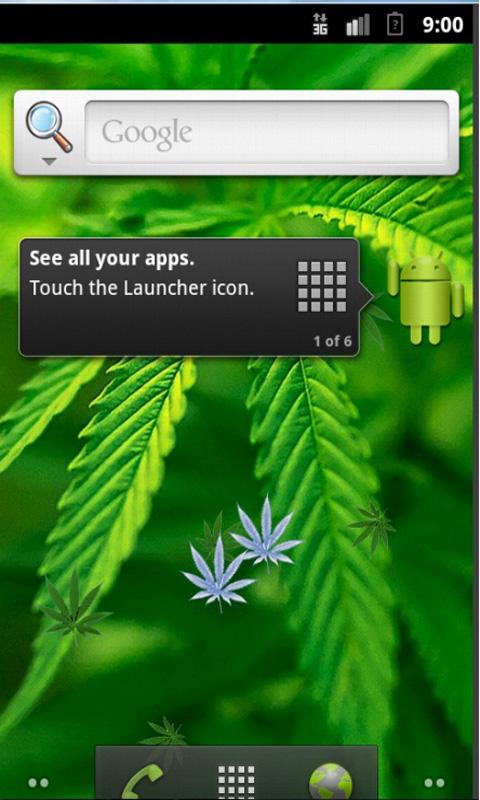 Amazing Weed Live Wallpaper Falling Leafs Of Onto Your Screen