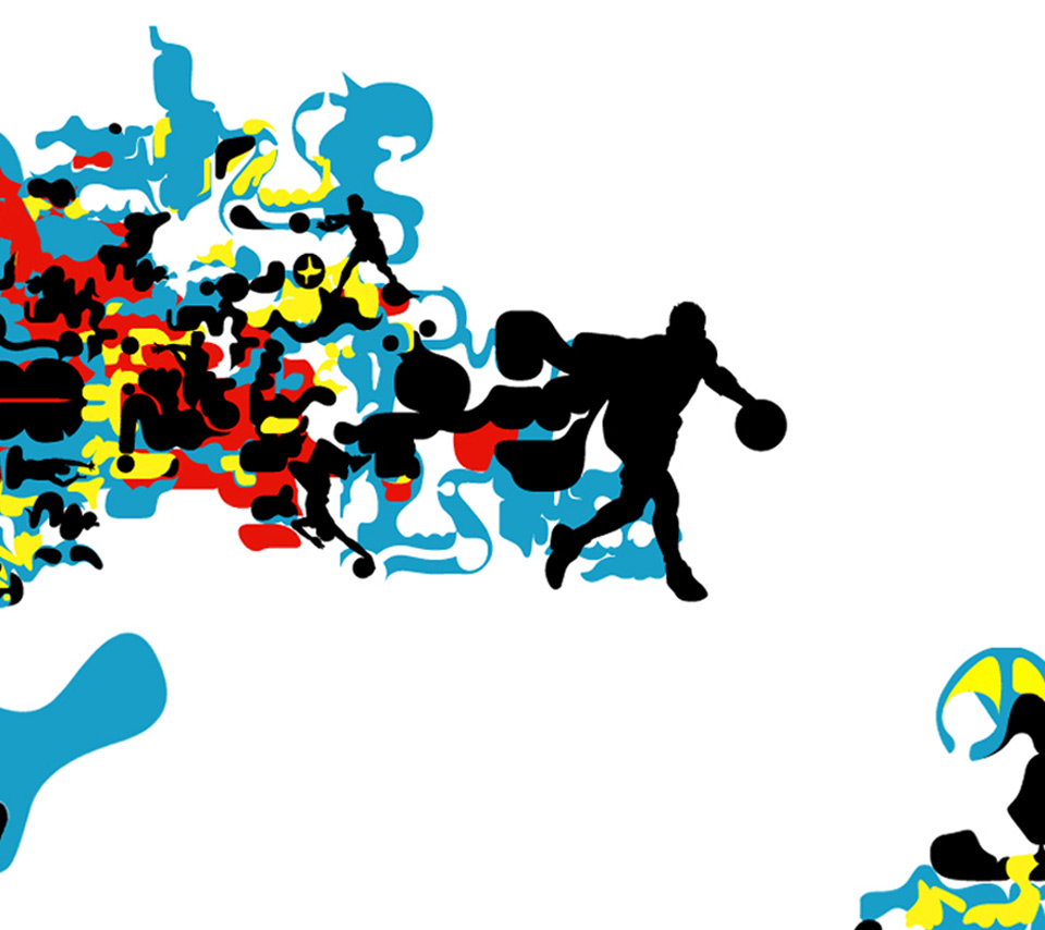 Wallpaperbackgroundpicturesportsbasketballcolorfulplayer